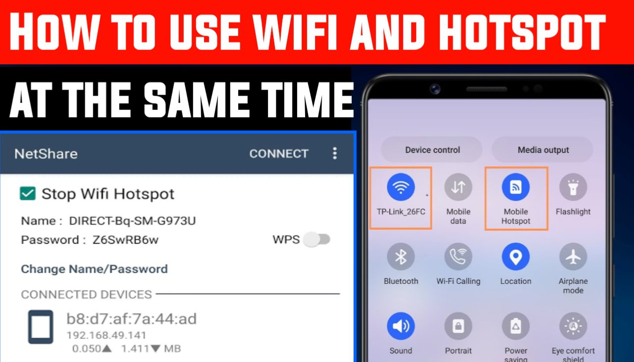 wifi and hotspot