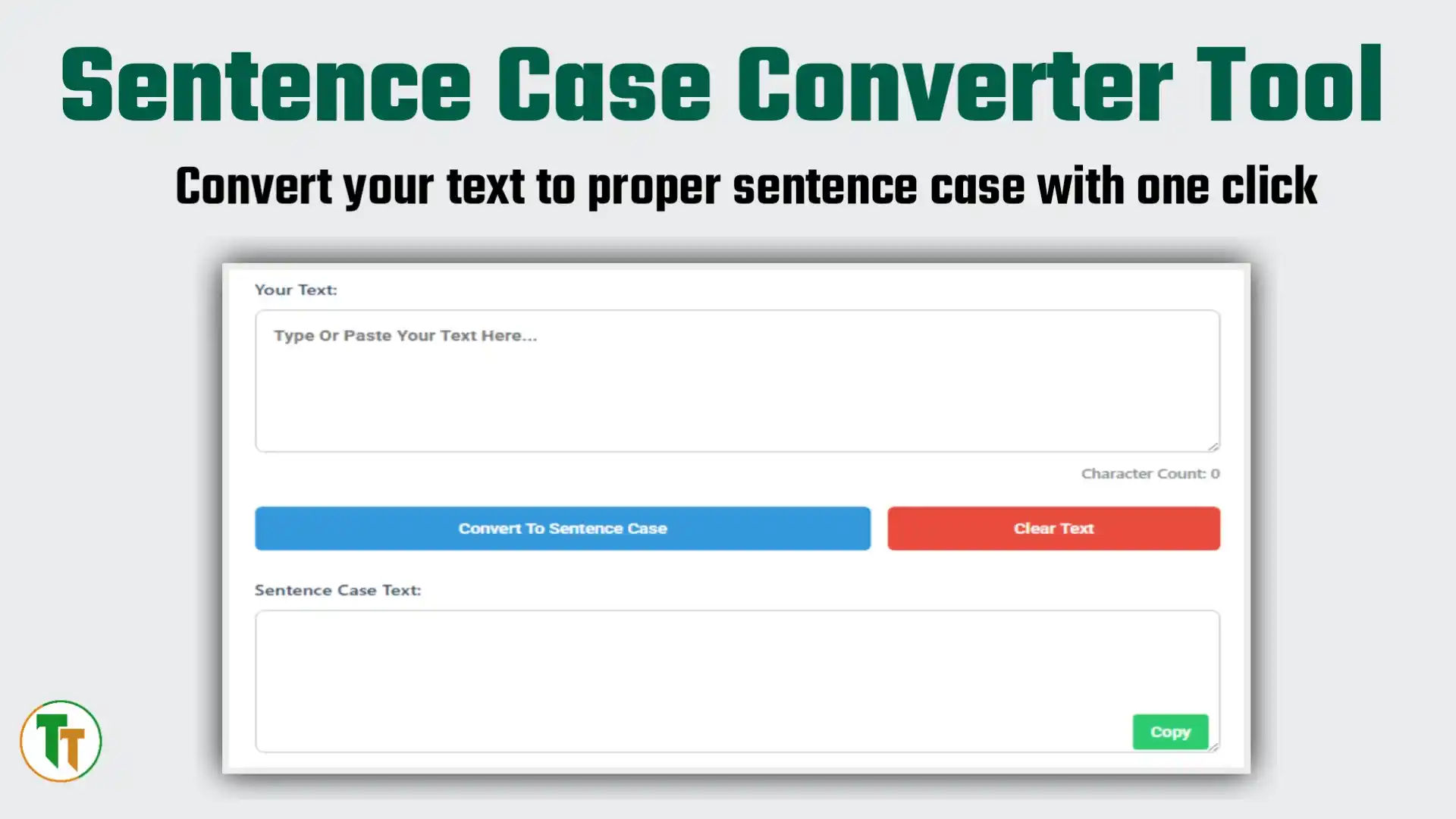Sentence Case Converter