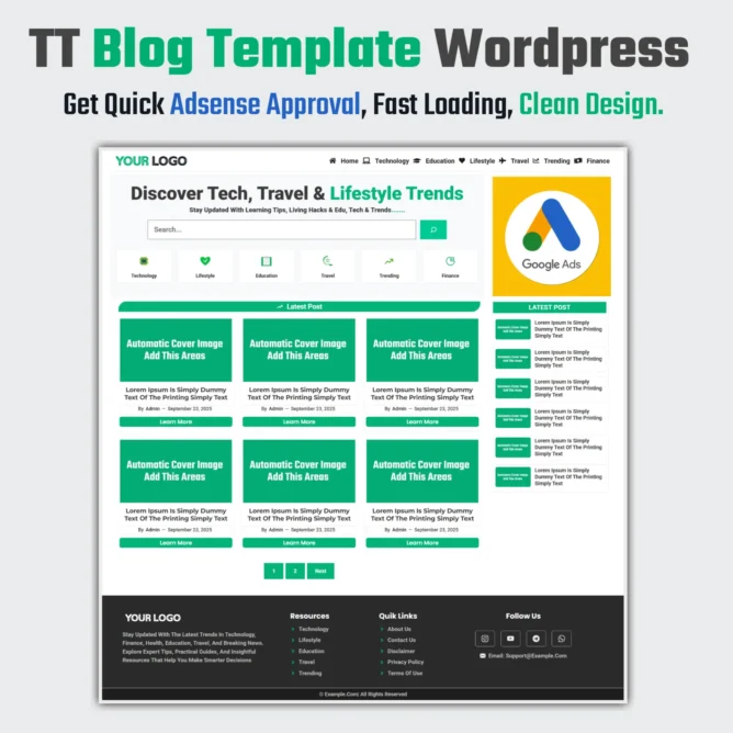 TT Blog Template