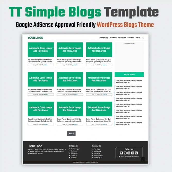 TT Simple Blogs Template
