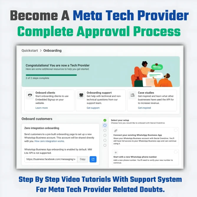 Meta Tech Provider Course Embedded Signup, App Review
